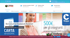 Desktop Screenshot of giulianaeassociati.com